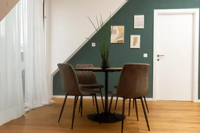 Grundriss der Unterkunft Sunny Terrace Penthouse with AC - Self Check-In