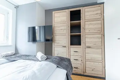 Ein Bett oder Betten in einem Zimmer der Unterkunft Central Vienna Chic & Comfortable 1BR & 1LR Apt