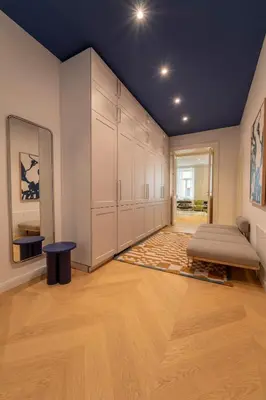 Ein Sitzbereich in der Unterkunft josef's home I Deluxe Suite I Quiet & Central