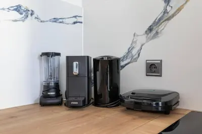 Kaffee-/Teezubehör in der Unterkunft Luxury Vintage Vibe