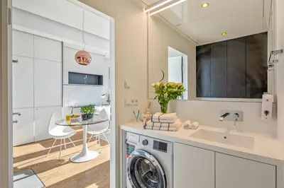 Grundriss der Unterkunft Free car parking Appartement- 25min to Downtown