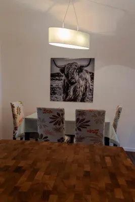 Ein Sitzbereich in der Unterkunft Short-Term Rental Vienna