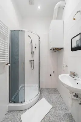 Ein Badezimmer in der Unterkunft Pretty Apartment in Vienna
