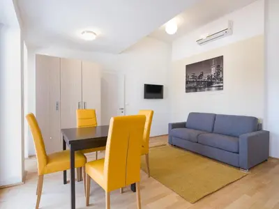 Ein Sitzbereich in der Unterkunft Vienna Stay Apartments Pezzl 1170