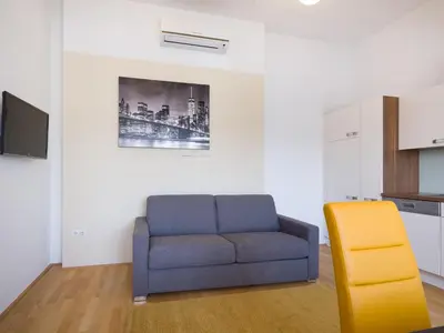 Ein Sitzbereich in der Unterkunft Vienna Stay Apartments Pezzl 1170