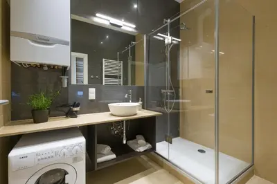 Ein Badezimmer in der Unterkunft Vienna Stay Apartments Pezzl 1170