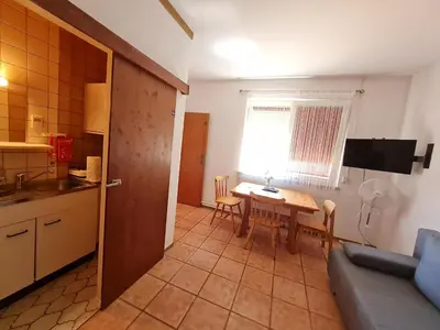 Küche/Küchenzeile in der Unterkunft Ferienwohnungen Ödenburgerhof