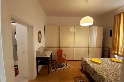 Ein Bett oder Betten in einem Zimmer der Unterkunft Deluxe Apartment mit Suite