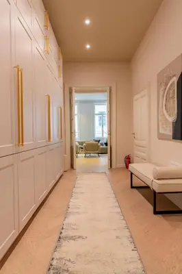 Ein Sitzbereich in der Unterkunft josef's home I Superior Suite I Quiet & Central