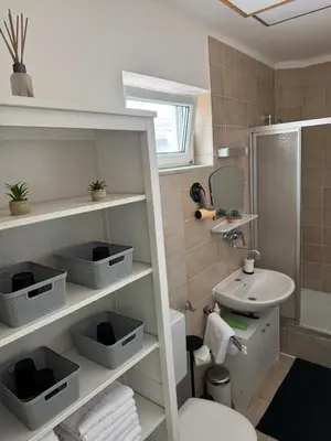 Ein Badezimmer in der Unterkunft Chill & Relax Ferienhaus Breitenbrunn