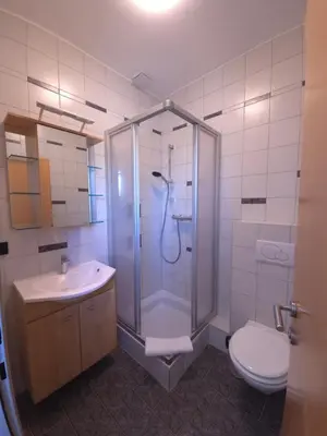 Ein Badezimmer in der Unterkunft Guesthouse Purbach