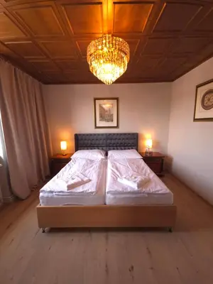 Ein Bett oder Betten in einem Zimmer der Unterkunft Guesthouse Purbach