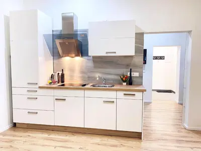 Küche/Küchenzeile in der Unterkunft Vienna Senator Flat Paulus