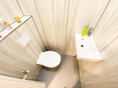Ein Badezimmer in der Unterkunft Vienna Senator Flat Paulus