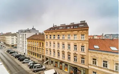 Ein allgemeiner Blick auf Wien oder ein Stadtblick von der Ferienwohnung aus