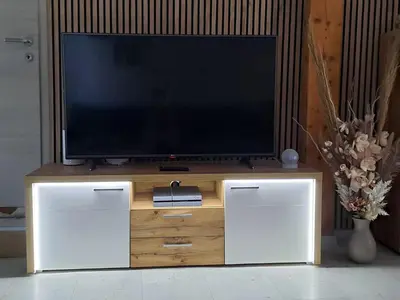 TV/Unterhaltungsangebot in der Unterkunft Ferienwohnung Anita