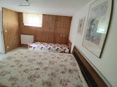 Ein Bett oder Betten in einem Zimmer der Unterkunft Apartment an der Hutweide