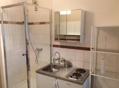 Ein Badezimmer in der Unterkunft My Stay Apartments