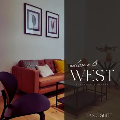 Ein Sitzbereich in der Unterkunft WEST APARTMENTS city center