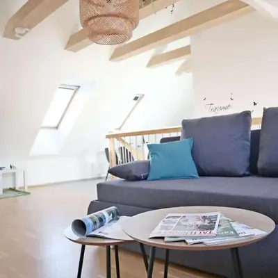 geräumige Dachgeschoßwohnung