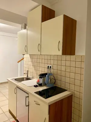 Küche/Küchenzeile in der Unterkunft Apartments in Vienna suburbs - 40 min from Vienna city center