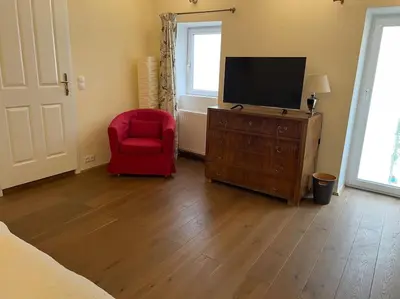 TV/Unterhaltungsangebot in der Unterkunft Quiet apartment close to center