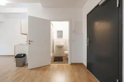 Ein Badezimmer in der Unterkunft Central Urban Studio