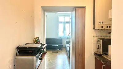 Küche/Küchenzeile in der Unterkunft City Center Apartment
