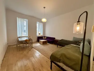 Ein Sitzbereich in der Unterkunft Perfect stay close Schönbrunn Castle