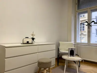 Grundriss der Unterkunft Luxury Serviced 3-Bedroom Flat in Vienna's 1st District