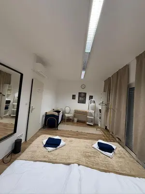 Ein Bett oder Betten in einem Zimmer der Unterkunft Royal Apartment Vienna