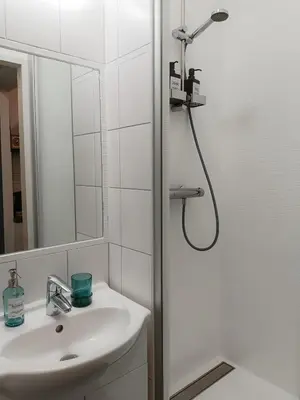 Ein Badezimmer in der Unterkunft Apartments Deluxe zum Wohlfühlen
