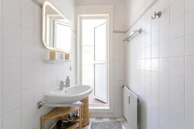 Ein Badezimmer in der Unterkunft Terrassen Apartment bei der Staatsoper- Naschmarkt