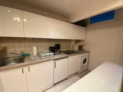 Küche/Küchenzeile in der Unterkunft Apartment Domino
