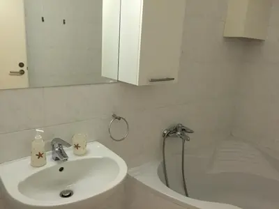 Ein Badezimmer in der Unterkunft Apartment Domino