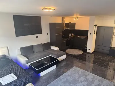 Küche/Küchenzeile in der Unterkunft Apartment Vienna