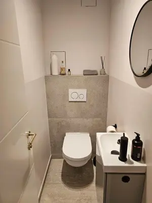 Ein Badezimmer in der Unterkunft Luxury Apartment with Sauna in City Center