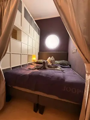 Ein Bett oder Betten in einem Zimmer der Unterkunft Feel at home - Self Check In