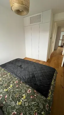 Ein Bett oder Betten in einem Zimmer der Unterkunft Vienna Apartment Ortnergasse