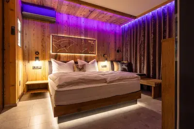 Ein Bett oder Betten in einem Zimmer der Unterkunft HillsideHome Donnerskirchen, Neu ab 10-2025