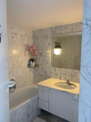Ein Badezimmer in der Unterkunft Apartment
