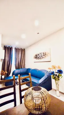 Ein Sitzbereich in der Unterkunft Budget-Friendly 2-Bedroom Apartment with Living Room for 6
