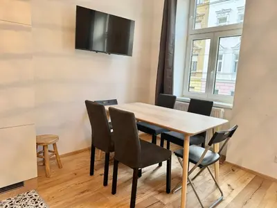 TV/Unterhaltungsangebot in der Unterkunft Stylish & Renovated Apartment with Free Parking