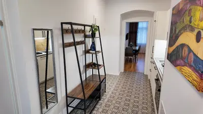 Ein Bett oder Betten in einem Zimmer der Unterkunft Art Living Vienna
