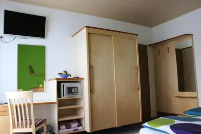 Küche/Küchenzeile in der Unterkunft Gästehaus Karassowitsch