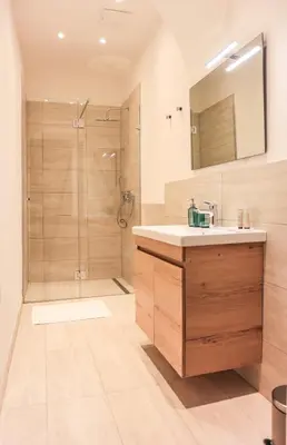 Ein Badezimmer in der Unterkunft Apartment Comfort - right near Vienna's Old City