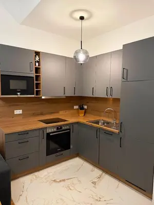 Küche/Küchenzeile in der Unterkunft Wohnung in 1030 Wien