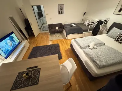 TV/Unterhaltungsangebot in der Unterkunft Stylish Apartment in Vienna
