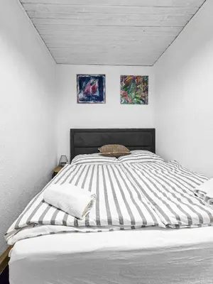 Ein Bett oder Betten in einem Zimmer der Unterkunft 2Bedroom Augarten
