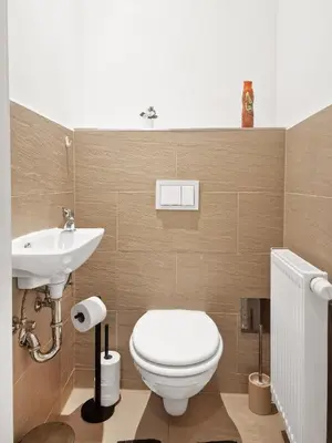 Ein Badezimmer in der Unterkunft 2rooms apartment